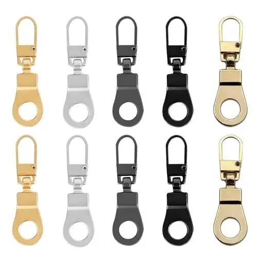 Produktbild: 10 Stück Reißverschluss Zipper für reißverschluss Zipper Reißverschluss Zipper - für Kleidung Jeans Rucksack Reißverschluss Reparatur (5 Farben)
