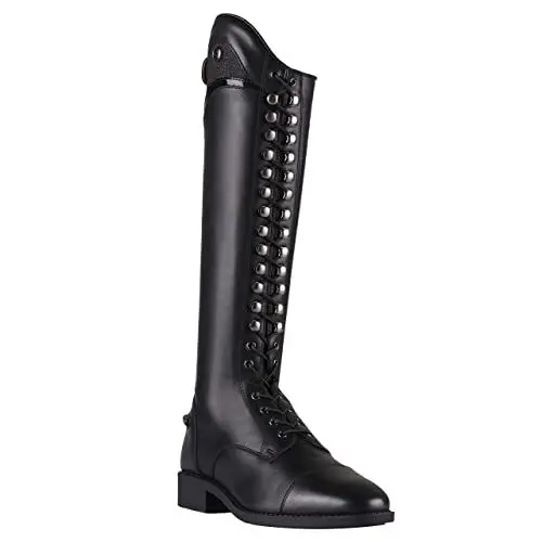 Produktbild: Reitstiefel Kinder Hailey | Auffälliges Design | Dekorative Schnürung | Einfaches An- und ausziehen | Angenehmes Tragen | Pflegeleicht