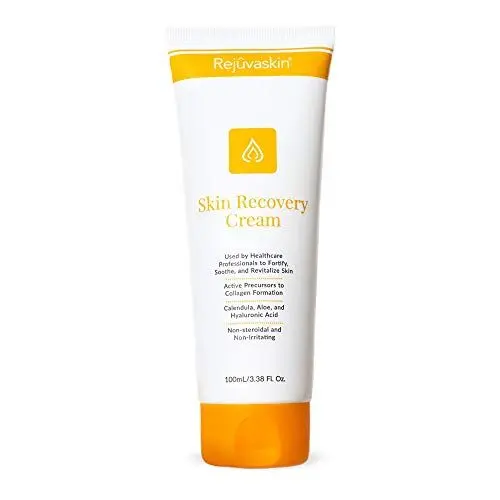 Produktbild: Rejuvaskin Skin Recovery Cream - Feuchtigkeitscreme mit Aloe Vera - für empfindliche Haut, Strahlenpatienten und Tattoos - 100ml