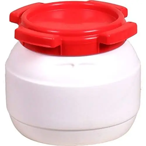Produktbild: Relags Weithalstonne, rund Tonne, Weiß, 3,6 L