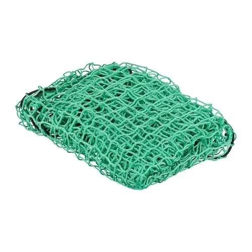 Produktbild: Relaxdays Anhängernetz, dehnbar bis 2x3m, Ladungssicherungsnetz, Abdecknetz Autoanhänger, ungedehnt 1,25x2,1 m, PE, grün