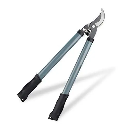 Produktbild: Relaxdays Astschere, Bypass Schere, präziser & exakter Schnitt, pflanzenschonend, scharfe Stahlklinge, L: 55 cm, grau