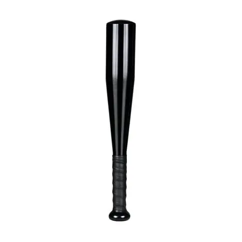 Produktbild: Relaxdays Baseballschläger Aluminium, 18 Zoll, Softballschläger, Baseball und Softball, Aluschläger leicht, schwarz