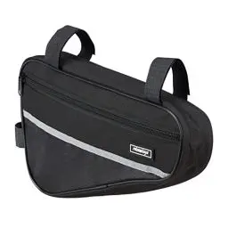 Produktbild: Relaxdays Fahrrad Dreieckstasche, wasserdicht, HxBxT: 20 x 30 x 6 cm, Rahmentasche für Mountainbike & Rennrad, schwarz