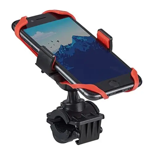 Produktbild: Relaxdays Handyhalterung Fahrrad, für Smartphones bis 6,2