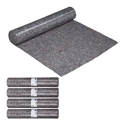 Produktbild: Relaxdays Malervlies, Abdeckvlies Rolle, 1 m x 25 m = 25m², rutschfest, wasserabweisend, 270g/m², Streichen, Umzug, grau