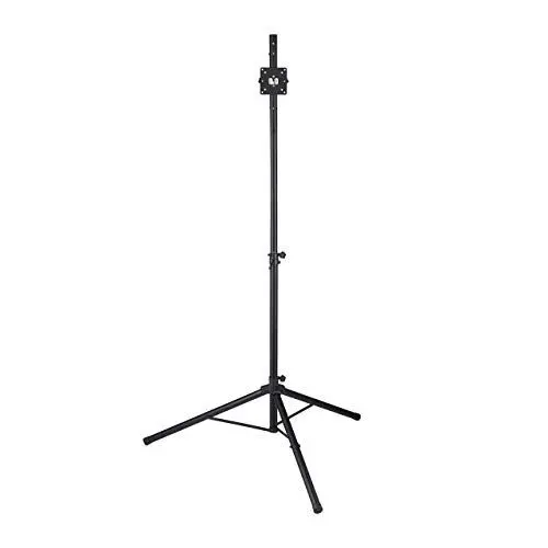 Produktbild: Relaxdays Unisex Erwachsene Dartständer Relaxdays Dartst nder für Dartscheibe mobil h henverstellbar Dart Dreibein Eisen HBT 195 x, schwarz, 1 St ck EU