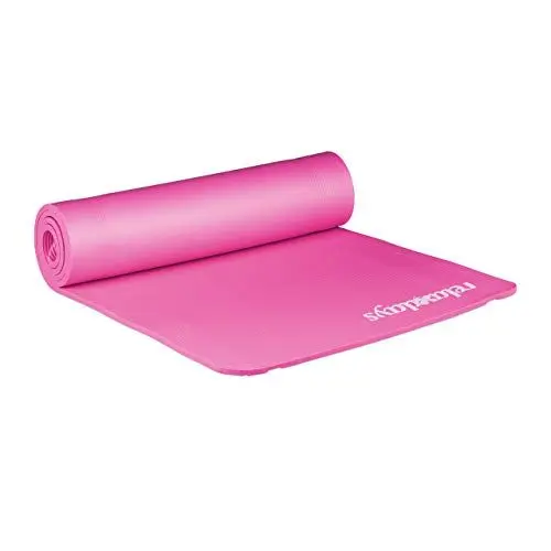Produktbild: Relaxdays geposltert Yogamatte, rosa, M