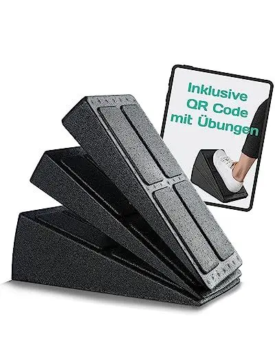 Produktbild: Relexa Wadendehner 3er Set - Zum Dehnen und Trainieren - Zur Entspannung Ihrer Muskulatur - Von Rückenstrecker bis Krafttraining