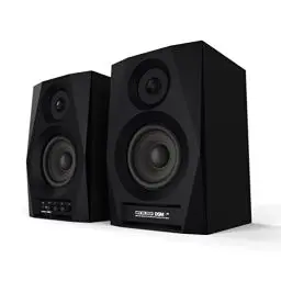 Produktbild: Reloop DSM-3 BT | Bluetooth PC-Lautsprecher für DJs und Producer, Professionelles 2-Wege-Aktiv-Monitor-System mit kabellosem Input, Kraftvoller und ausgewogener Klang für das DJing und Producing