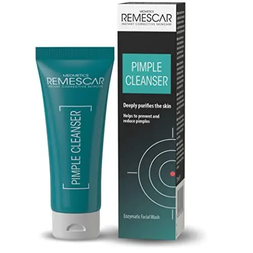 Produktbild: Remescar Pickel Reiniger 75 ml - Gesichtswaschgel gegen Pickel - Reinigung für tiefenwirksame Hautpflege - Gesichtspflege - Gesichtsreinigung - Anti Pickel Pickelentferner - Gesicht Cleanser Washgel