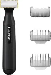 Produktbild: Remington Multi- Haarschneidemaschine (Barttrimmer, Körperhaartrimmer) Omniblade HG1000 (Rasierer 0,15 mm + 3 Autsteckkämme, 100% wasserdicht, Batteriebetrieb inkl. 2x AAA Batterien) Bartschneider