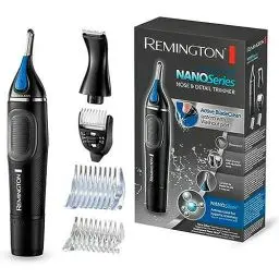 Produktbild: Remington Multi- Haarschneidemaschine (Nasenhaartrimmer, Ohrenhaartrimmer, Augenbrauenrasierer, Barttrimmer) inkl. 2 Aufsteckkämme, 1-5 mm Detailtrimmer, NE3870