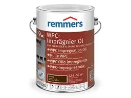 Produktbild: Remmers WPC-Imprägnier-Öl braun, 2,5 Liter, lösemittelbasiertes WPC Öl für innen und außen, für Terrassen, Zäune oder Gartenmöbel aus WPC, Resysta und Bambus geeignet, WPC Öl für Terrassen
