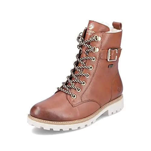 Produktbild: Remonte Damen Chelsea Boots D8475, Frauen Stiefeletten,lose Einlage,wasserabweisend,remonteTEX,Schlupfstiefel,Winterstiefeletten,braun (24),43 EU