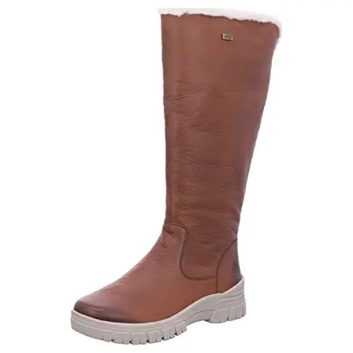 Produktbild: Remonte Damen D0E73 Kniehohe Stiefel, Amaretto/Chestnut/Offwhite / 24, 36 EU