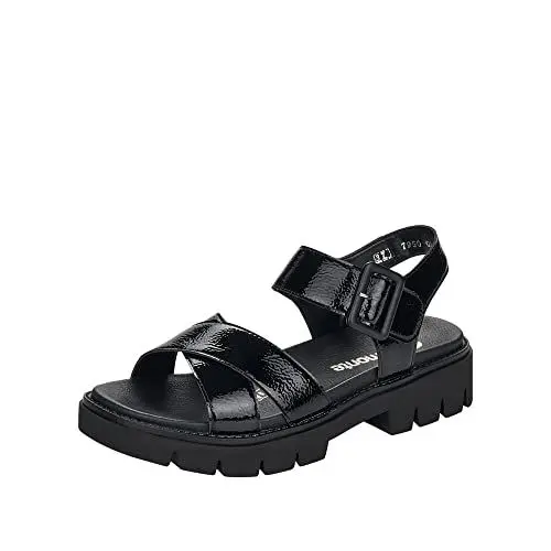 Produktbild: Remonte Damen D7950 Sandale mit Absatz, Nero / 01, 40 EU