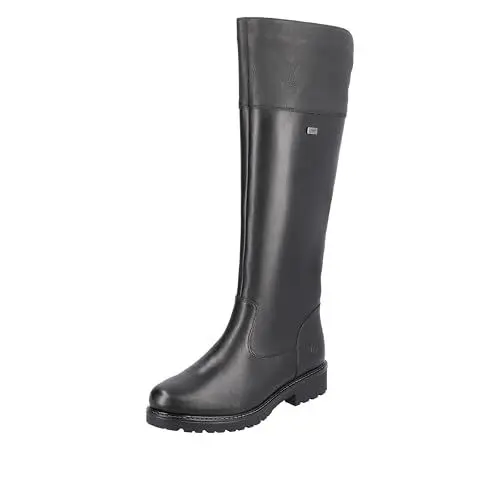 Produktbild: Remonte Damen R6581 Kniehohe Stiefel, Schwarz/Schwarz/Schwarz / 04, 39 EU