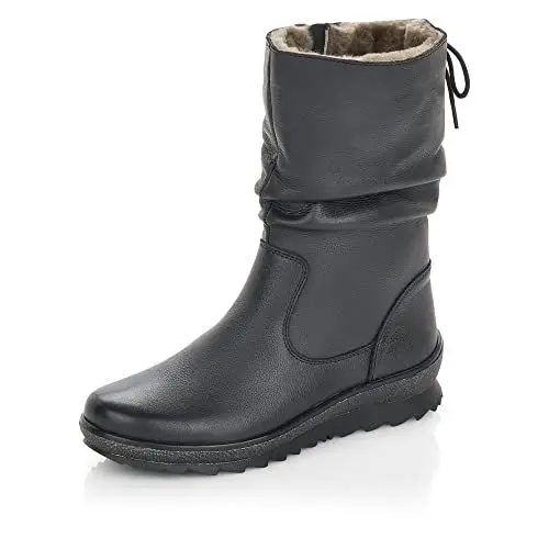 Produktbild: Remonte Damen R8471 Schlupfstiefel, Schwarz (Schwarz/Schwarz 01), 41 EU