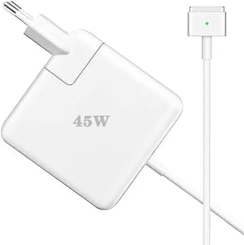 Produktbild: Remplacement Ladekabel MacBook Air Ladegerät,45W Mac Ladegerät T-Spitze Kompatibel mit MacBook Air 11 Zoll 13 Zoll-Mitte 2012, 2013/2014/2015/2016/2017 für Modell A1436 A1466 A1465 A1435