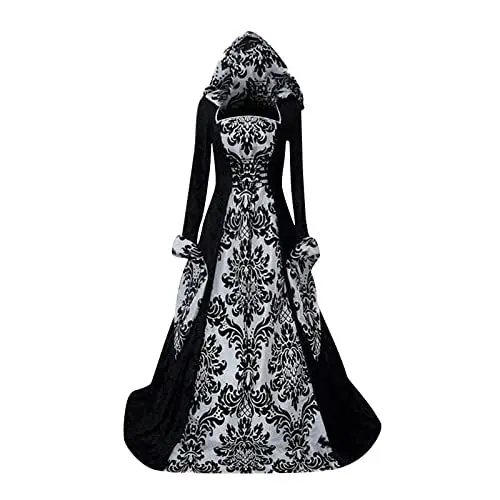 Produktbild: Renaissance Kleid Kostüm Renaissance-Rock Viktorianische Kleidung Mittelalter Kleidung Mädchen Piratenkostüm Für Damen Karnevals Kostüm Mittelalter Kleider Kostüme Damen Kleid Damen Halloween