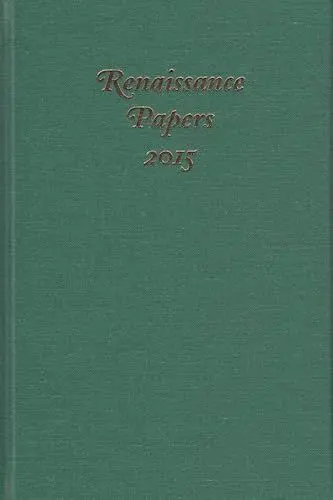 Produktbild: Renaissance Papers 2015