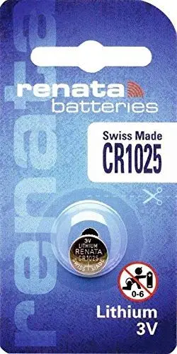 Produktbild: Renata CR1025 Knopfzelle CR 1025 Lithium 30 mAh 3V 1St.