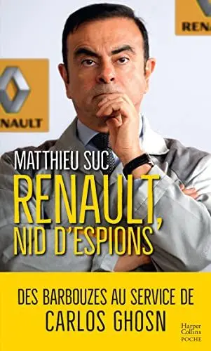 Produktbild: Renault, nid d'espions: Le livre qui révèle la face cachée de Carlos Ghosn