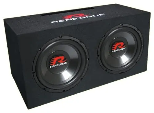 Produktbild: Renegade RXV1002-2x25cm Gehäuse-Subwoofer