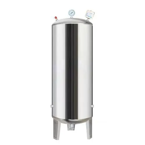 Produktbild: RENLXFI Druckbehälter Druckkessel Druckwasser-Speicherbehälter 60L-300L, Edelstahlkeller/Küchen Drucktanks Für Brunnenpumpen, Vertikale Trinkwasser-Behälter(60L/15.9Gal-40X65cm)