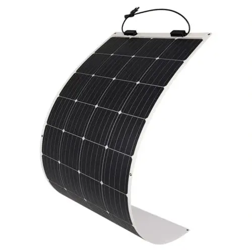 Produktbild: Renogy 175W 12V Flexibles Solarpanel Monokristalline Solarmodule Silizium Solarzelle Photovoltaik Folie für Wohnmobil, Balkonkraftwerk, Camping, Boote, Camper und Unebene Oberflächen