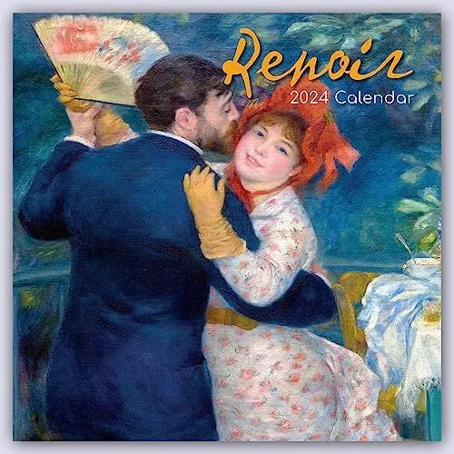 Produktbild: Renoir – Pierre-Auguste Renoir – Kunstkalender 2024 16-Monatskalender: Original The Gifted Stationery Co. Ltd (Mehrsprachig) (Kalender) (Wall-Kalender)