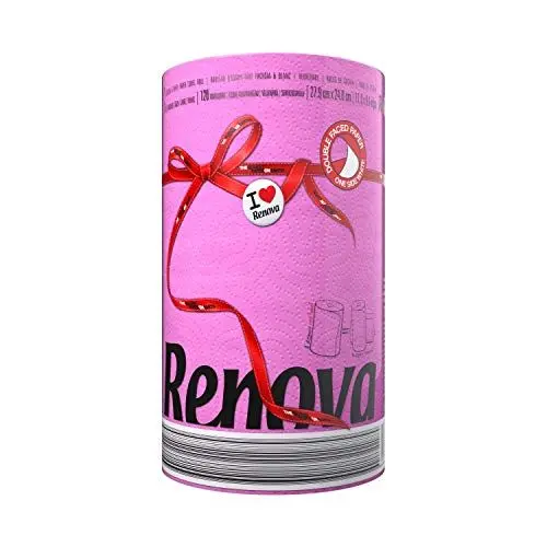 Produktbild: Renova Pink Paper Towel 1 Roll