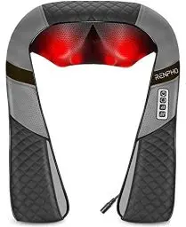 Produktbild: RENPHO Massagegerät Schulter Nackenmassagegerät mit Wärme, Shiatsu Massagegerät mit 3D-Massage von tiefem Gewebe, Massage für Nacken, Rücken, Schulter, Beine, Füße