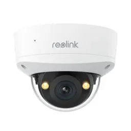 Produktbild: Reolink 12MP Vandalismusgeschützte PoE-Sicherheitskamera mit 145° Weitwinkel, Farbnachtsicht, Zwei-Wege-Audio, Smarter Personen-/Fahrzeug-/Tiererkennung & IP67 Wetterschutz, RLC-1240A