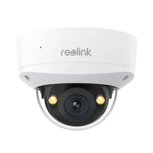Produktbild: Reolink 12MP Vandalismusgeschützte PoE-Sicherheitskamera mit 145° Weitwinkel, Farbnachtsicht, Zwei-Wege-Audio, Smarter Personen-/Fahrzeug-/Tiererkennung & IP67 Wetterschutz, RLC-1240A