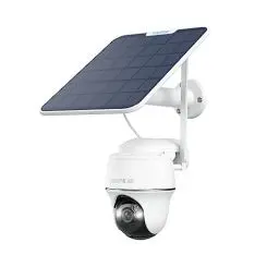Produktbild: Reolink 4K 3G/4G LTE Überwachungskamera mit SIM Kartenslot, 355°&140° PTZ Solar Kamera Outdoor mit 8MP Farbnachtsicht, Person/Auto/Haustiererkennung, 32GB microSD-Karte, Go PT Ultra+6W Solarpanel
