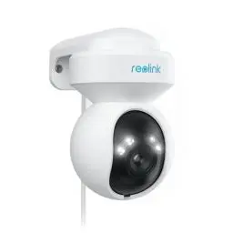 Produktbild: Reolink 4K PTZ PoE Überwachungskamera Aussen, 3X Optischem Zoom, Kamera Outdoor mit Personen-/Fahrzeug-/Tiererkennung, Automatischer Verfolgung, Zwei-Wege-Audio, Farbnachtsicht, E1 Outdoor PoE