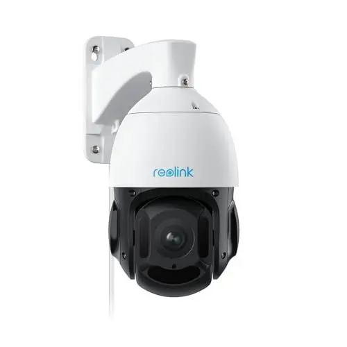 Produktbild: Reolink 4K PoE Überwachungskamera Aussen mit 16X Optischem Zoom, 360° Schwenk 90° Neige, Automatischer Verfolgung, IR Nachtsicht, Intelligenter Erkennung, Zwei-Wege Audio, Zeitraffer, RLC-823A 16X