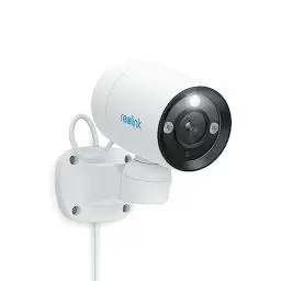 Produktbild: Reolink 4K PoE Überwachungskamera Außen mit 180° Pan, Spotlight, Farbnachtsicht, Auto-Tracking, Smarte Personen-/Fahrzeug-/Haustiererkennung, PoE Outdoor IP Kamera mit Zwei-Wege-Gespräch, RLC-81PA