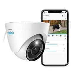 Produktbild: Reolink 4K PoE Überwachungskamera Aussen mit Spotlight, 3X Optischer Zoom, 2-Wege-Audio, Farbige Nachtsicht, Person/Fahrzeug/Haustier-Erkennung, Zeitraffer, RLC-833A (Update-Version von RLC-822A)