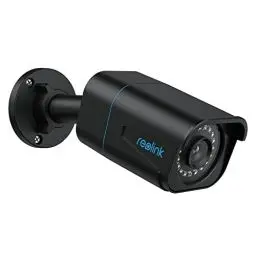 Produktbild: Reolink 4K Smarte PoE Überwachungskamera Aussen mit Personen-/Fahrzeug-/Tiererkennung, 8MP IP Kamera mit microSD Kartensteckplatz, Audio, IR Nachtsicht, Wasserfest, Zeitraffer, RLC-810A Schwarz