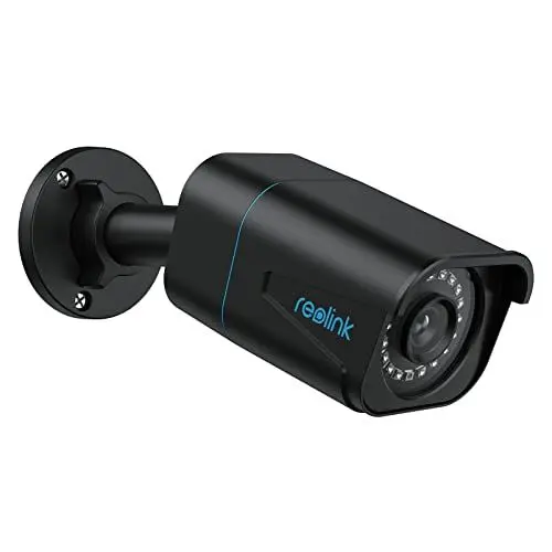 Produktbild: Reolink 4K Smarte PoE Überwachungskamera Aussen mit Personen-/Fahrzeug-/Tiererkennung, 8MP IP Kamera mit microSD Kartensteckplatz, Audio, IR Nachtsicht, Wasserfest, Zeitraffer, RLC-810A Schwarz
