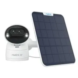 Produktbild: Reolink 4K Solar PTZ Überwachungskamera Aussen Akku mit Auto-Tracking & Zoom, Dual Lens, 8MP WLAN Kamera Outdoor, 30m Farbnachtsicht, KI-Erkennung, 2-Wege-Audio, Standalone, Argus Track+Solarpanel