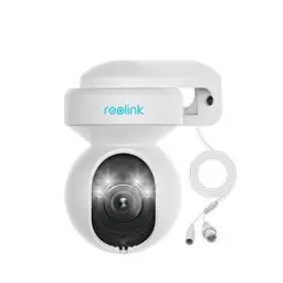 Produktbild: Reolink 5MP PTZ Überwachungskamera Aussen,3X Optischer Zoom, 2,4/5GHz WLAN Kamera Outdoor mit Personen-/Fahrzeugerkennung, Automatischer Verfolgung, Vollfarb-Nachtsicht, 2-Wege-Audio, E1 Outdoor