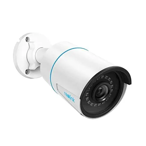 Produktbild: Reolink 5MP PoE Überwachungskamera Aussen, Smarte Personen-/Autoerkennung IP Kamera Outdoor mit Audio und microSD Kartensteckplatz, IR Nachtsicht, Zeitraffer, RLC-510A (Update-Version von RLC-410)