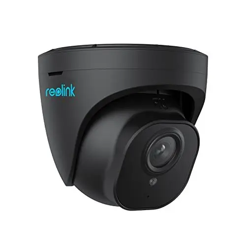 Produktbild: Reolink 5MP PoE Überwachungskamera Aussen mit Personen-/Autoerkennung, Smarte IP Kamera Outdoor mit Zeitraffer, IR Nachtsicht, Audio, Wasserfest, microSD Kartensteckplatz, RLC-520A Schwarz