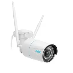 Produktbild: Reolink 5MP WLAN Kamera Outdoor, 2,4GHz/5GHz WLAN CCTV IP Kamera Aussen mit Personen-/Fahrzeugerkennung, IP66 Wetterfest, Nachtsicht, Bewegungsmelder, SD-Kartenslot, Zeitraffer, Außenkamera RLC-510WA