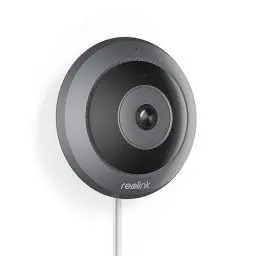 Produktbild: Reolink 6MP PoE Überwachungskamera Innen mit 360° Blick, Fisheye IP Kamera für Haus/Büro Sicherheit, Personenerkennung, 2-Wege Audio, Decken-/Wand-/Tisch-Installation, Mehrere Display-Ansichten, FE-P