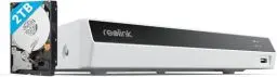 Produktbild: Reolink 8CH 4K PoE NVR Überwachungssystem Rekorder mit 2TB Festplatte Videoüberwachung für IP Kamera Haus, Innen, Außen Sicherheit. Unterstützt 16MP/12MP/4K/5MP/4MP HD Reolink IP Kameras RLN8-410 Weiß